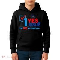 Ohio Vote YES in November on Issue 1 Kids Hoodie thumb 4
