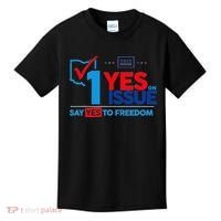 Ohio Vote YES in November on Issue 1 Kids T-Shirt thumb 0