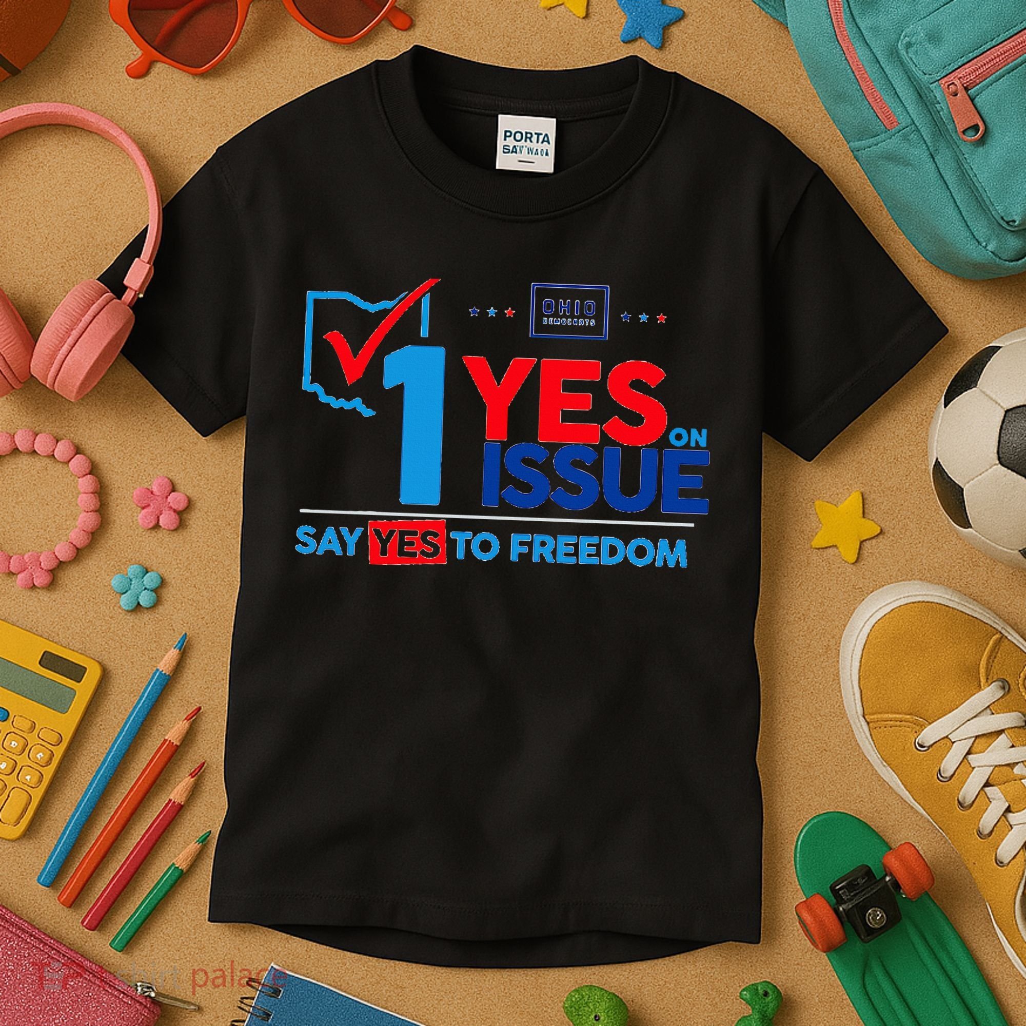 Ohio Vote YES in November on Issue 1 Kids T-Shirt