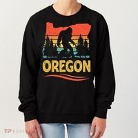 Oregon with a Bigfoot Women's Sweatshirt thumb 0