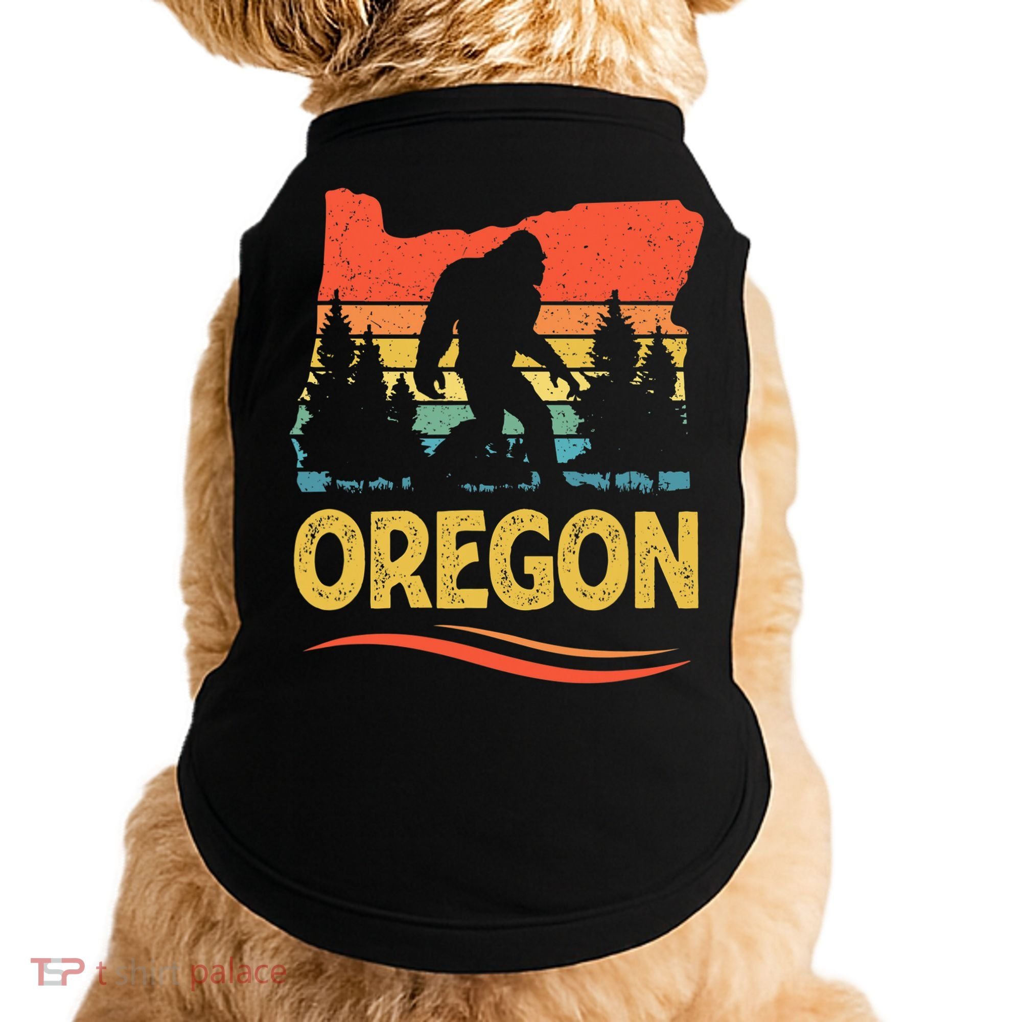 Oregon with a Bigfoot Doggie Tank