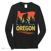 Oregon with a Bigfoot Long Sleeve Shirt thumb 0