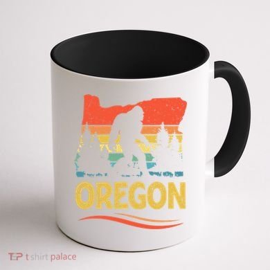 Oregon with a Bigfoot Coffee Mug back
