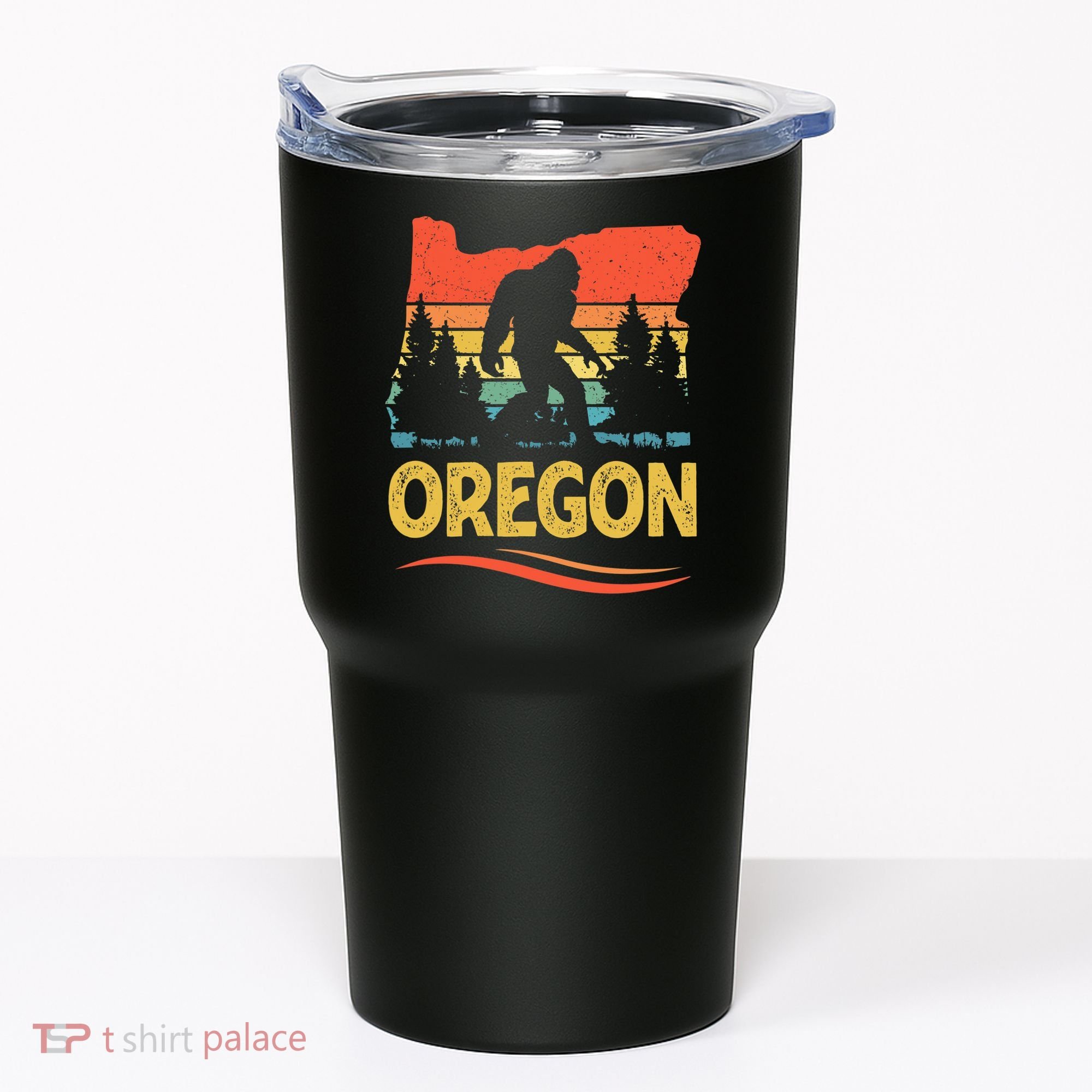 Oregon with a Bigfoot Tumbler