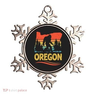 Oregon with a Bigfoot Ornament