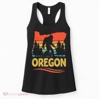 Oregon with a Bigfoot Women's Tank Top thumb 0