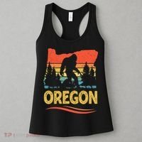 Oregon with a Bigfoot Women's Tank Top thumb 3
