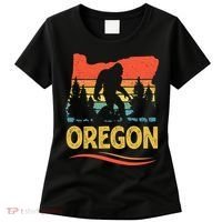 Oregon with a Bigfoot Women's T-Shirt thumb 0
