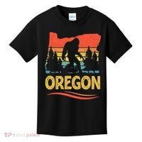 Oregon with a Bigfoot Kids T-Shirt thumb 0