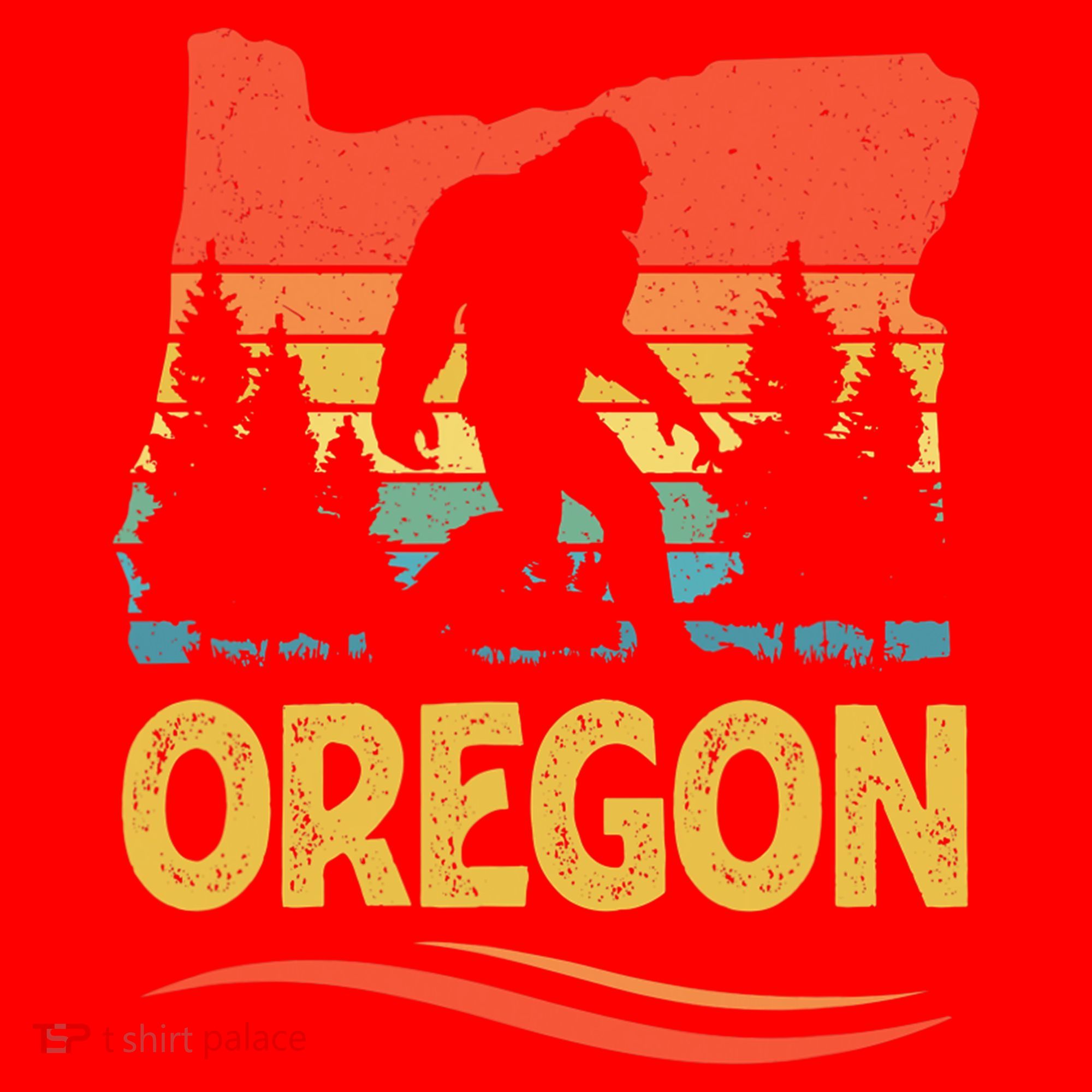 Oregon with a Bigfoot Santa Hat