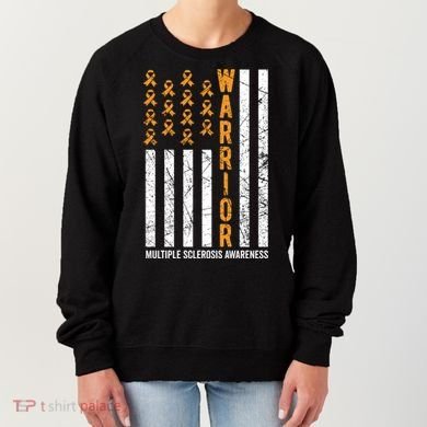 Orange Warrior And Multiple Sclerosis Awareness Gift Women's Sweatshirt