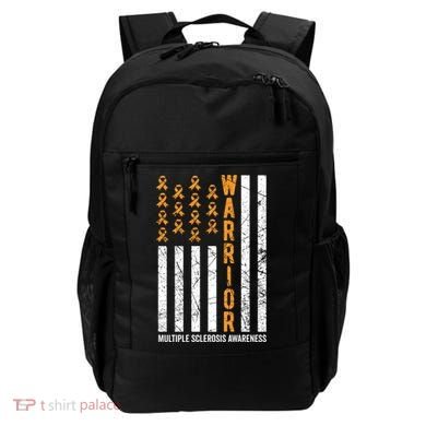 Orange Warrior And Multiple Sclerosis Awareness Gift Backpack