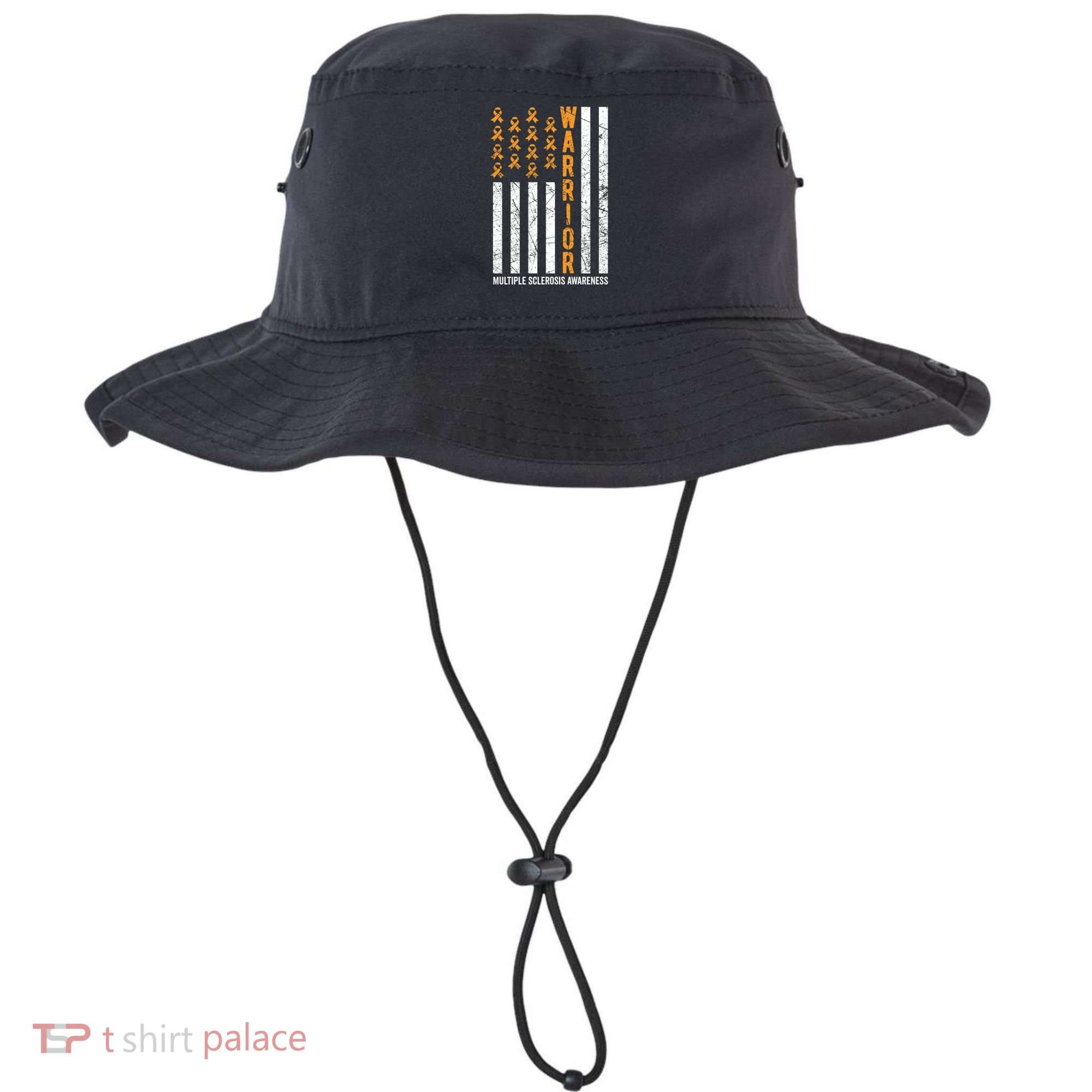 Orange Warrior And Multiple Sclerosis Awareness Gift Bucket Hat