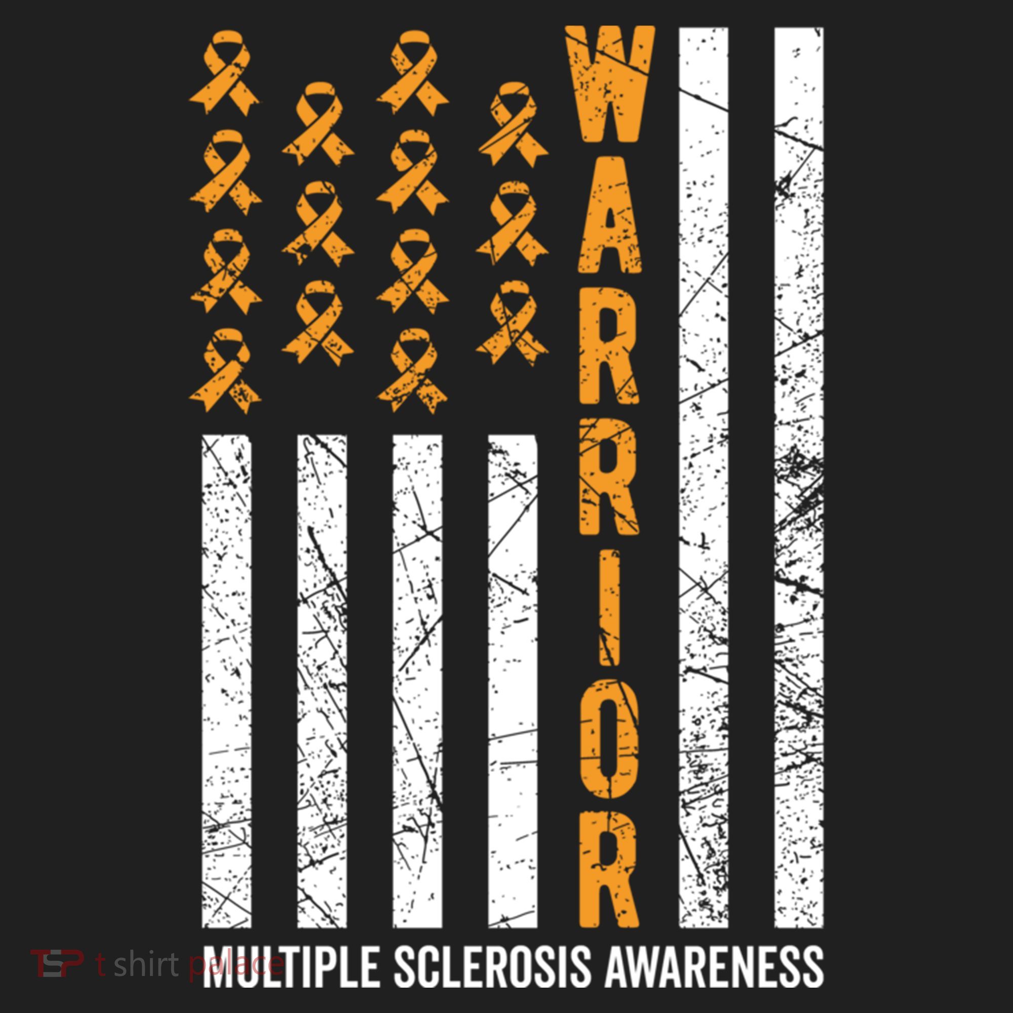 Orange Warrior And Multiple Sclerosis Awareness Gift Beanie