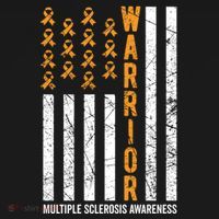 Orange Warrior And Multiple Sclerosis Awareness Gift Pajama Set thumb 2