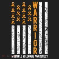 Orange Warrior And Multiple Sclerosis Awareness Gift Hat thumb 2