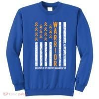 Orange Warrior And Multiple Sclerosis Awareness Gift Sweatshirt thumb 0