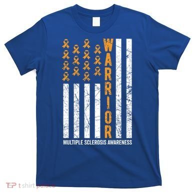 Orange Warrior And Multiple Sclerosis Awareness Gift T-Shirt