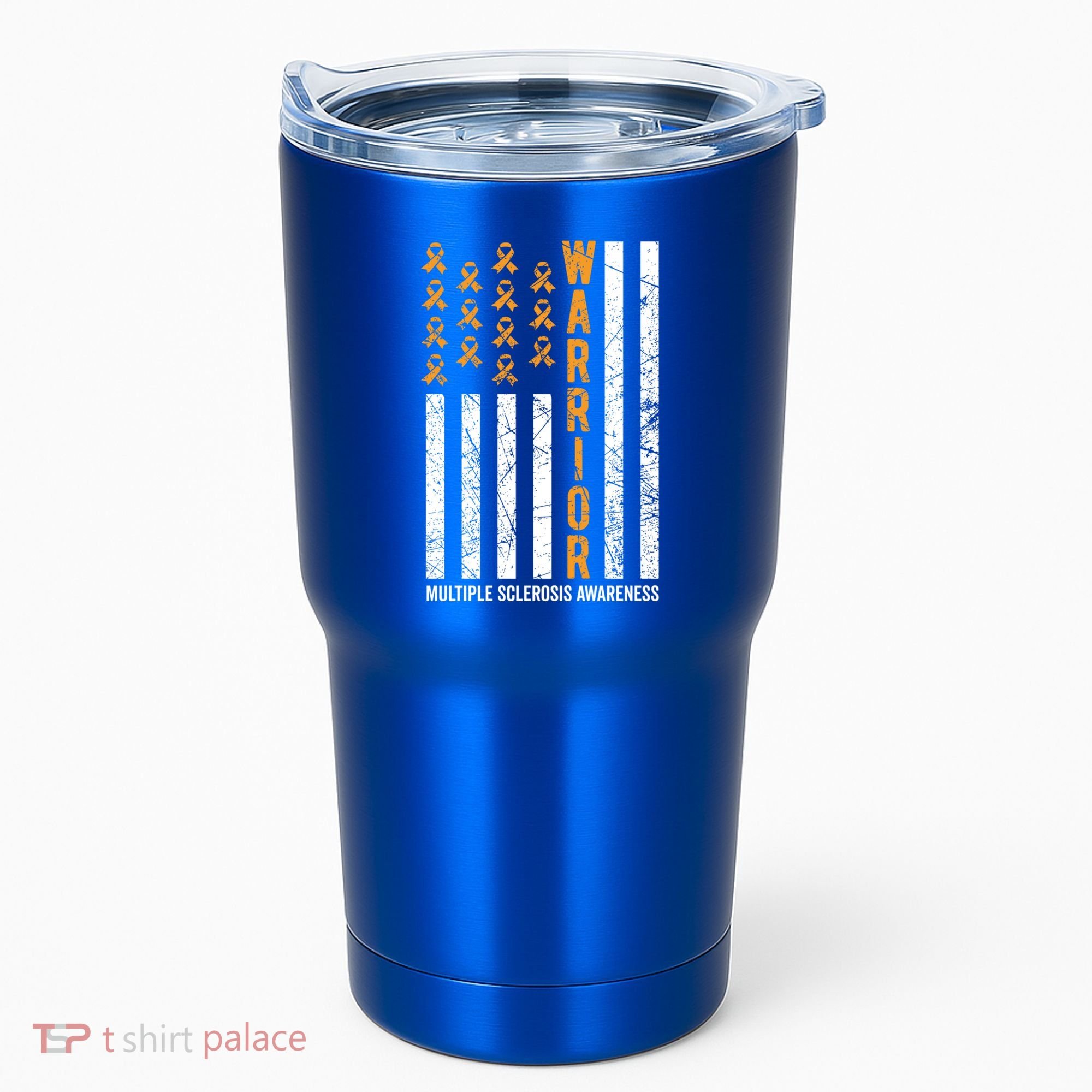 Orange Warrior And Multiple Sclerosis Awareness Gift Tumbler