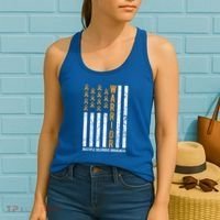 Orange Warrior And Multiple Sclerosis Awareness Gift Women's Tank Top thumb 2