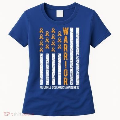 Orange Warrior And Multiple Sclerosis Awareness Gift Women's T-Shirt