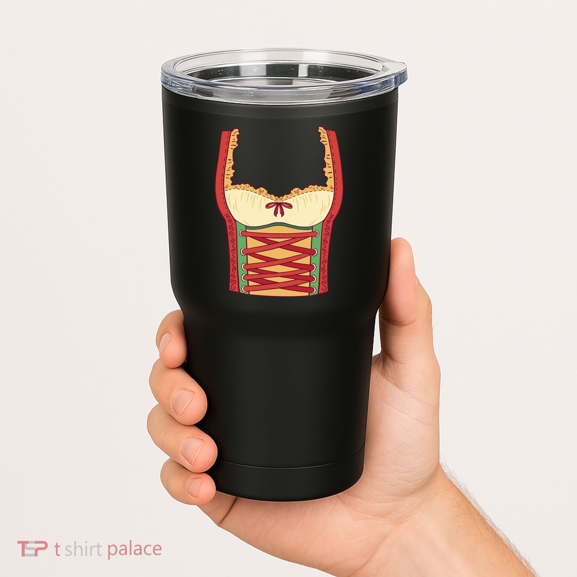 Oktoberfest Woman Costume Tumbler