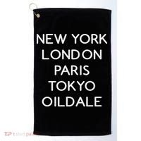 Oildale Worldclass Cities Golf Towel thumb 0