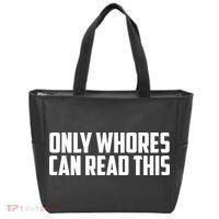 Only Whores Can Read This Funny Tote Bag thumb 0
