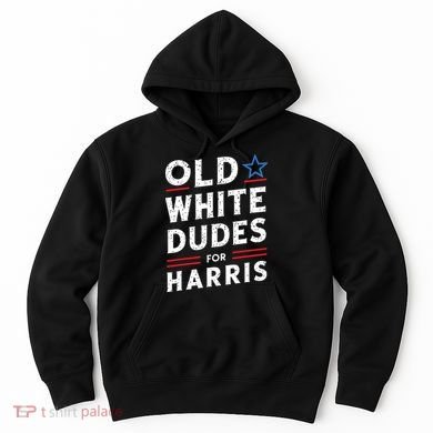 Old White Dudes For Harris Kamala 2024 Hoodie