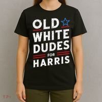 Old White Dudes For Harris Kamala 2024 T-Shirt thumb 4