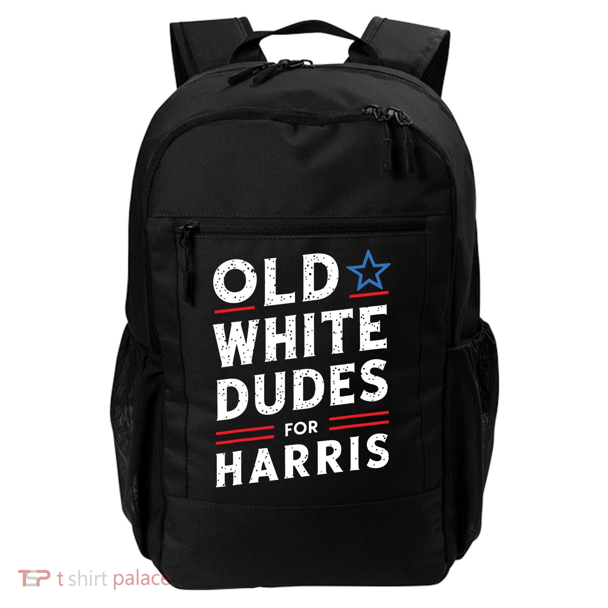 Old White Dudes For Harris Kamala 2024 Backpack
