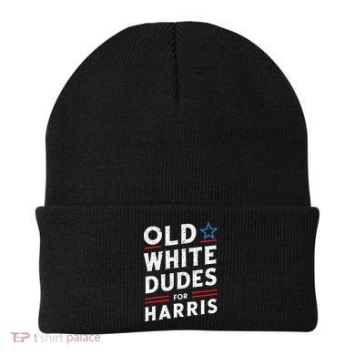 Old White Dudes For Harris Kamala 2024 Beanie