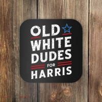 Old White Dudes For Harris Kamala 2024 Coaster thumb 0