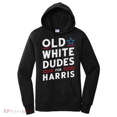 Old White Dudes For Harris Kamala 2024 Women's Hoodie