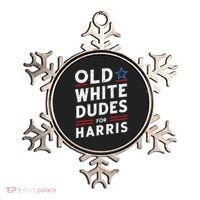 Old White Dudes For Harris Kamala 2024 Ornament thumb 0