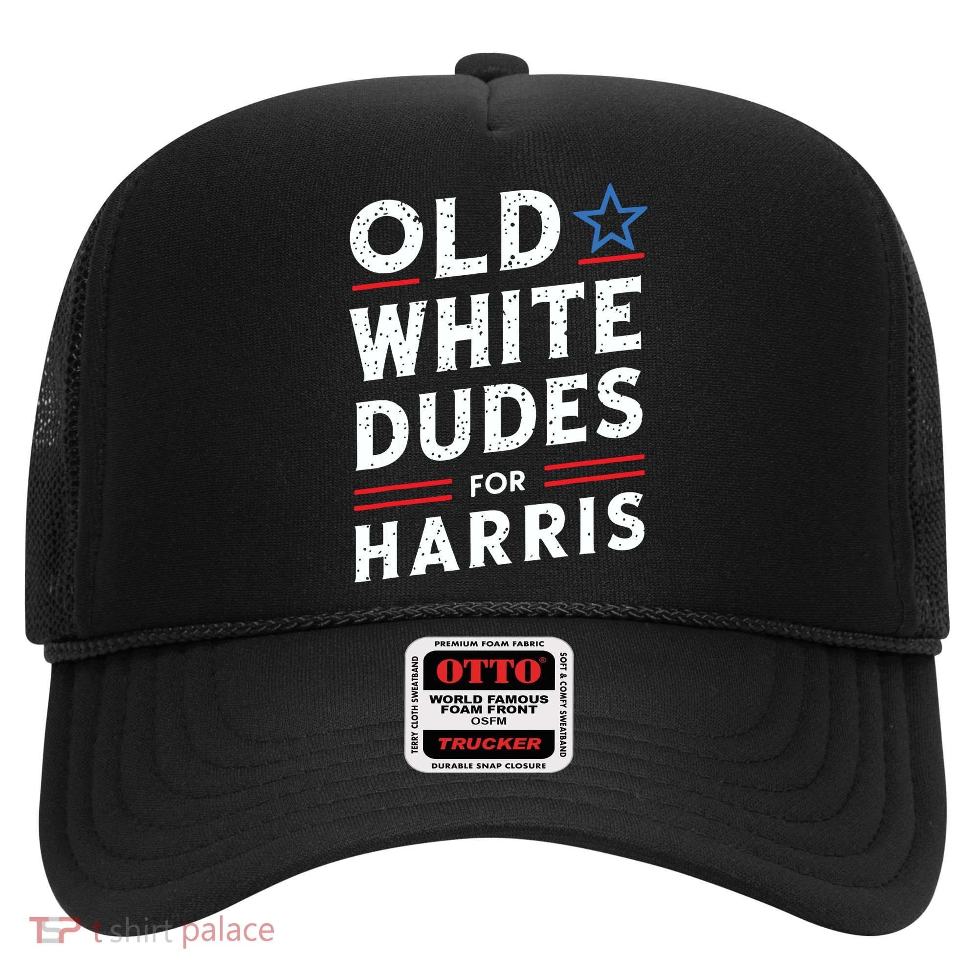 Old White Dudes For Harris Kamala 2024 Hat