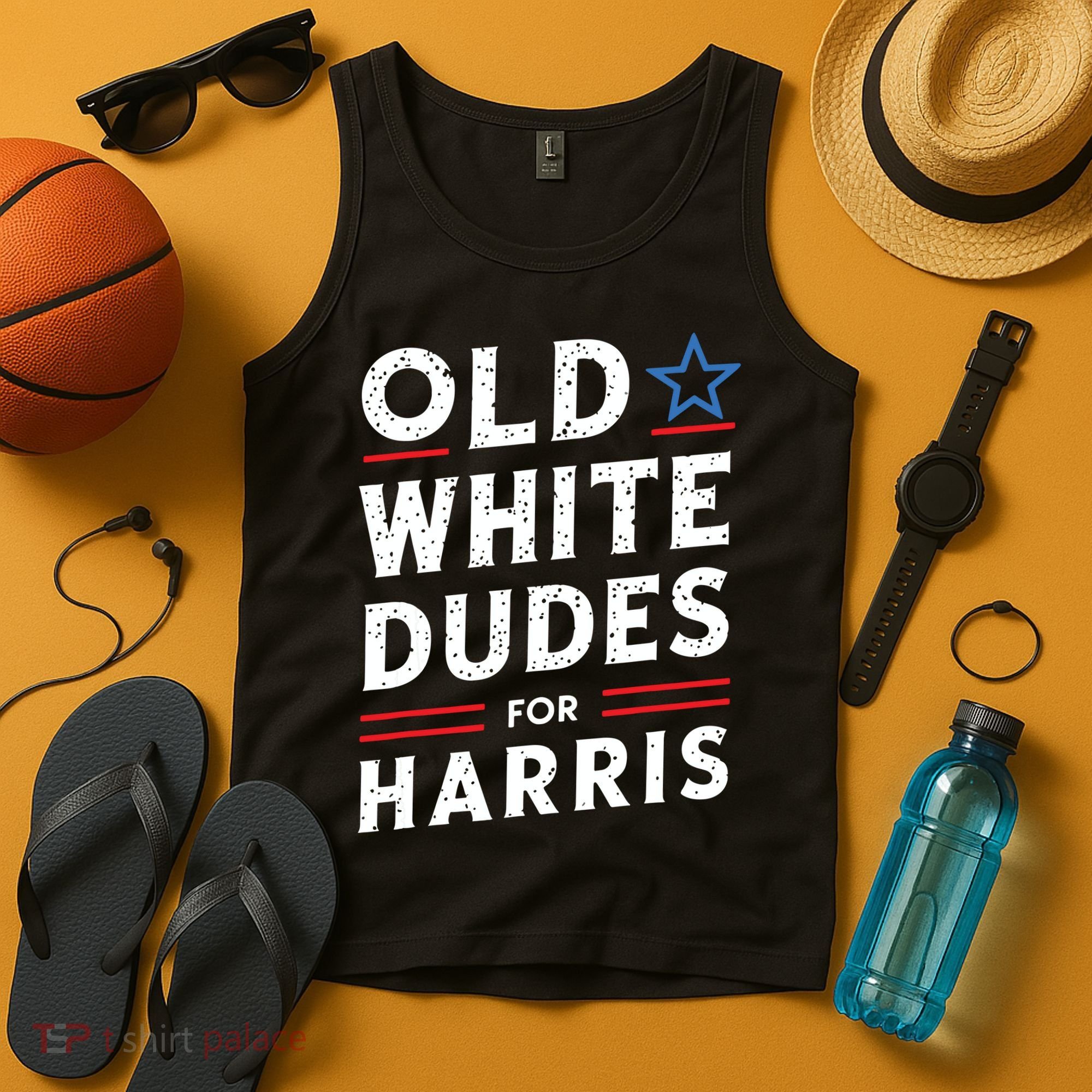 Old White Dudes For Harris Kamala 2024 Tank Top