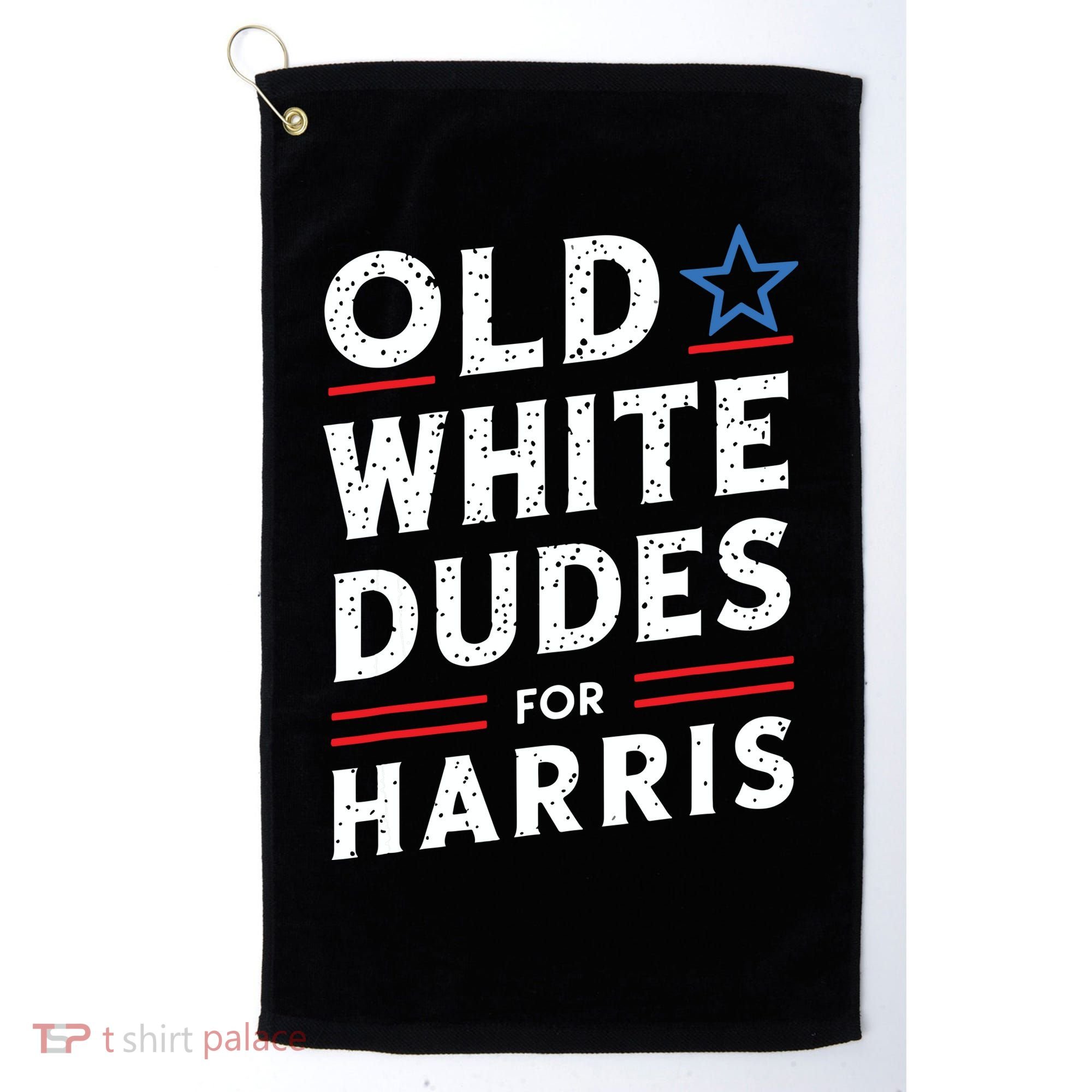 Old White Dudes For Harris Kamala 2024 Golf Towel
