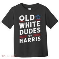 Old White Dudes For Harris Kamala 2024 Toddler T-Shirt thumb 0