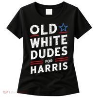 Old White Dudes For Harris Kamala 2024 Women's T-Shirt thumb 0