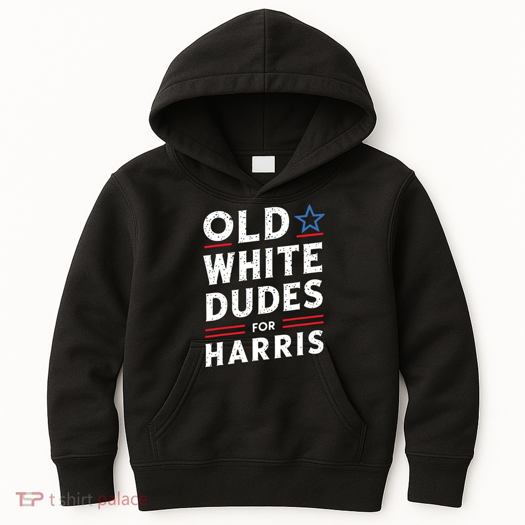 Old White Dudes For Harris Kamala 2024 Kids Hoodie
