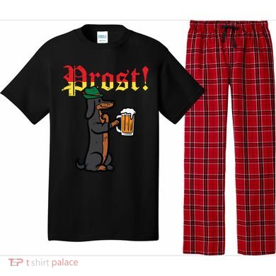 Oktoberfest Wiener Dog Prost German Costume Pajama Set