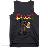 Oktoberfest Wiener Dog Prost German Costume Tank Top thumb 0