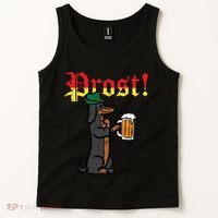 Oktoberfest Wiener Dog Prost German Costume Tank Top thumb 2