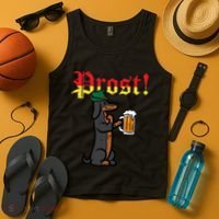 Oktoberfest Wiener Dog Prost German Costume Tank Top thumb 4