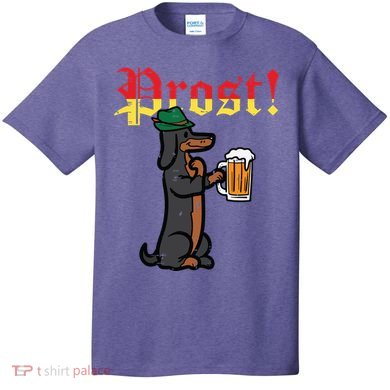 Oktoberfest Wiener Dog Prost German Costume T-Shirt