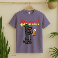 Oktoberfest Wiener Dog Prost German Costume T-Shirt thumb 2