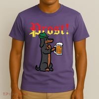 Oktoberfest Wiener Dog Prost German Costume T-Shirt thumb 3
