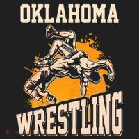 Oklahoma Wrestling Dad Mom Gift For Wrestler Son Beanie thumb 2
