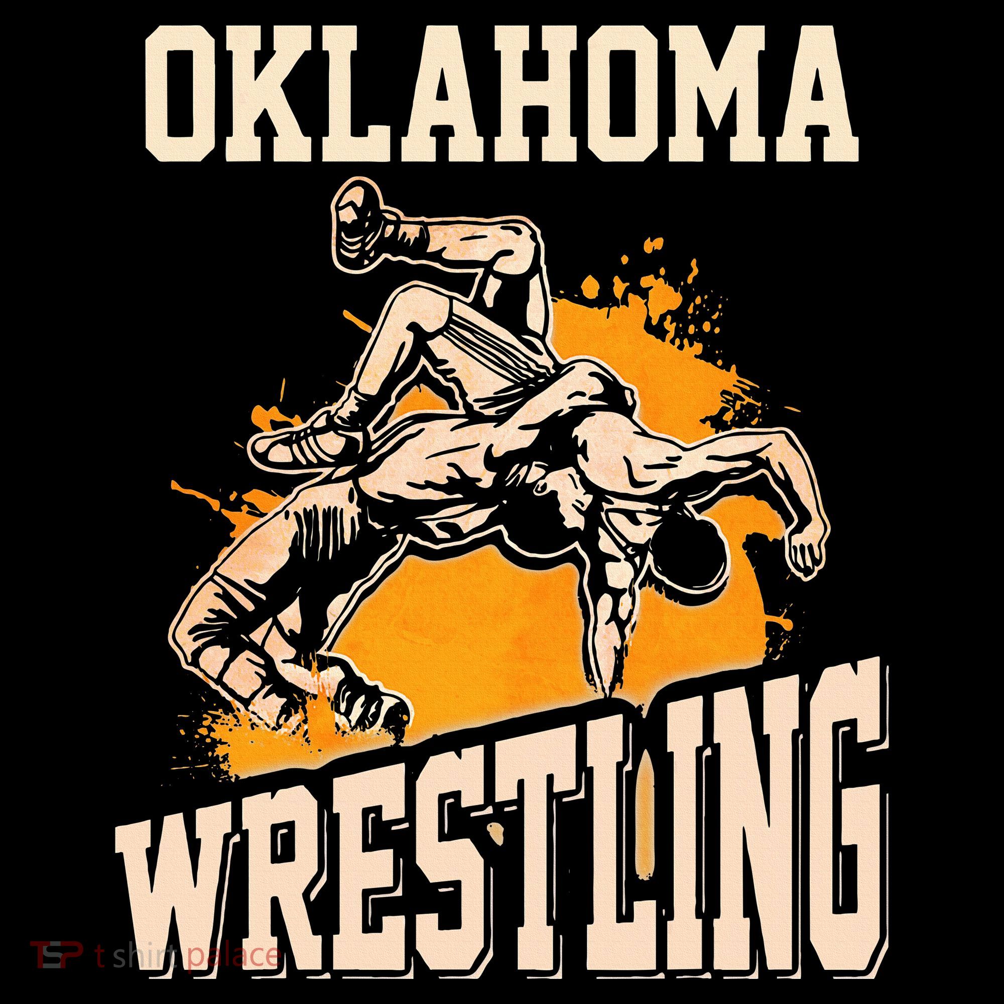 Oklahoma Wrestling Dad Mom Gift For Wrestler Son Mousepad